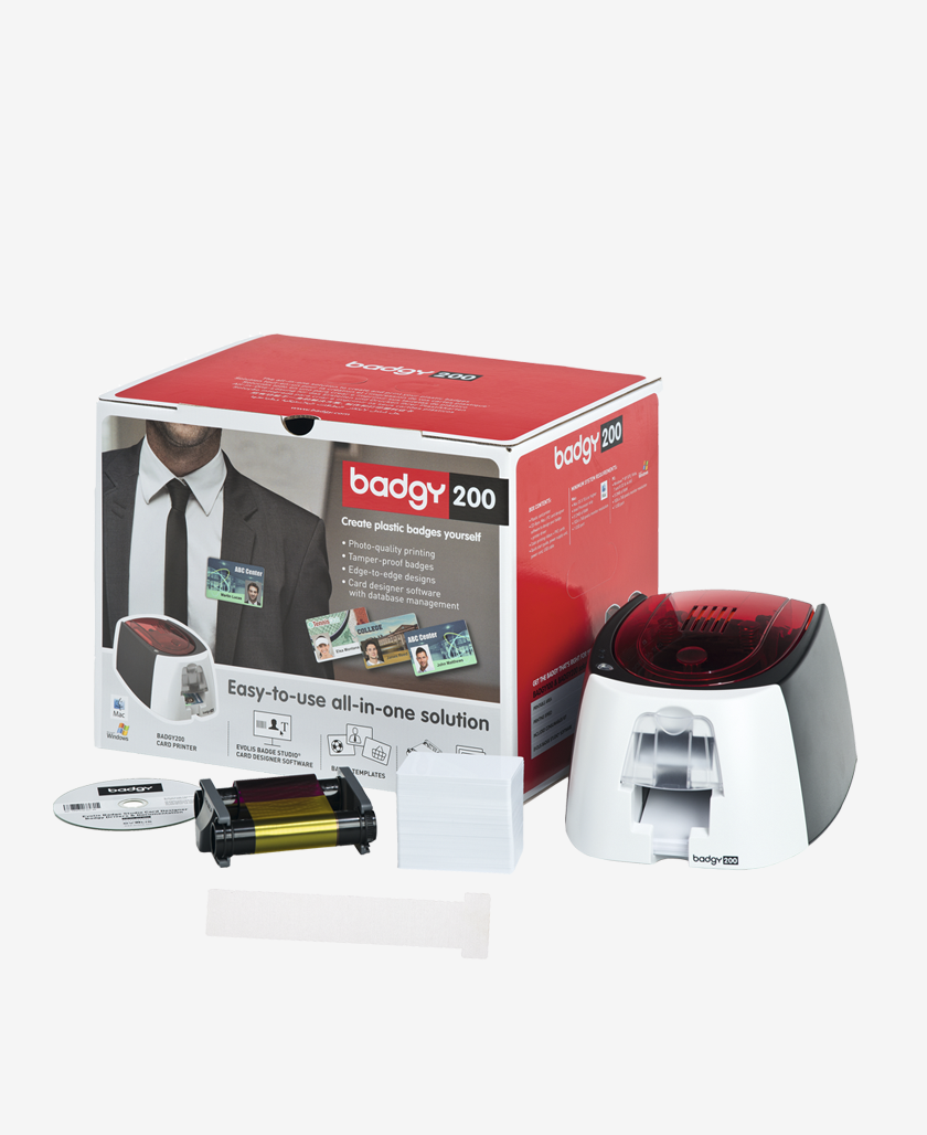 Evolis Badgy200 Bundle
