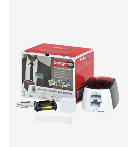 Evolis Badgy200 Bundle