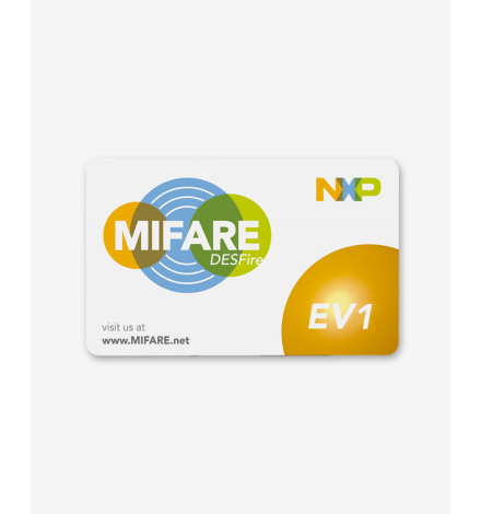 Carte RFID 13.56 MHZ Mifare Desfire 2K EV2