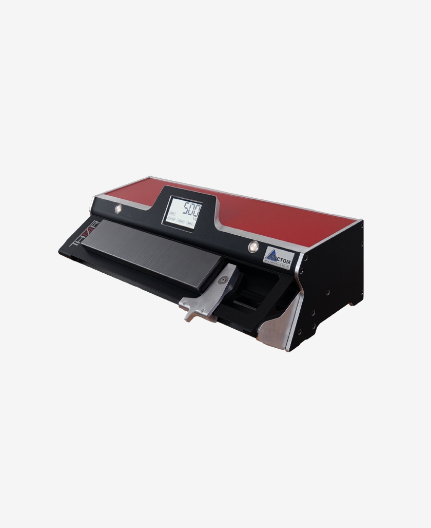 Mictom THOR desktop plastic card counter - Front view