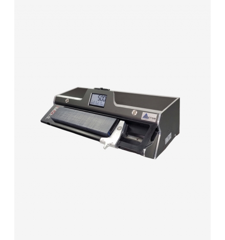 Mictom THOR PRO card counting device for metal-edged and SIM cards - Angled view