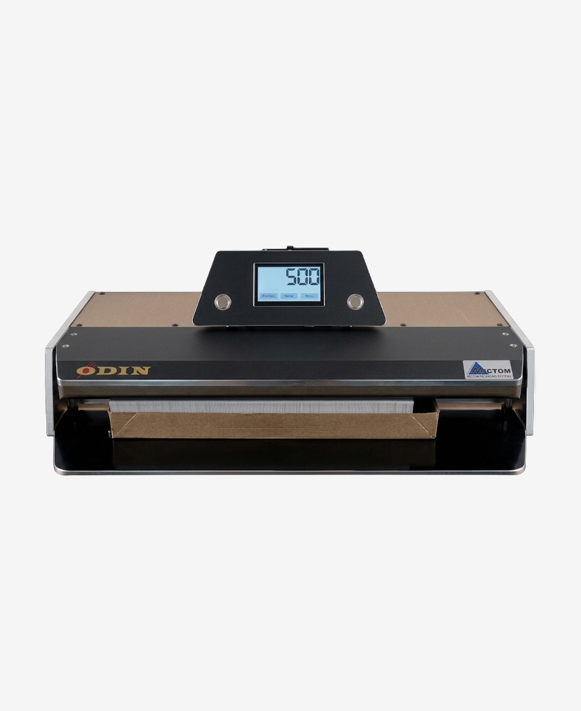 Mictom ODIN horizontal loading plastic card counter - Front view
