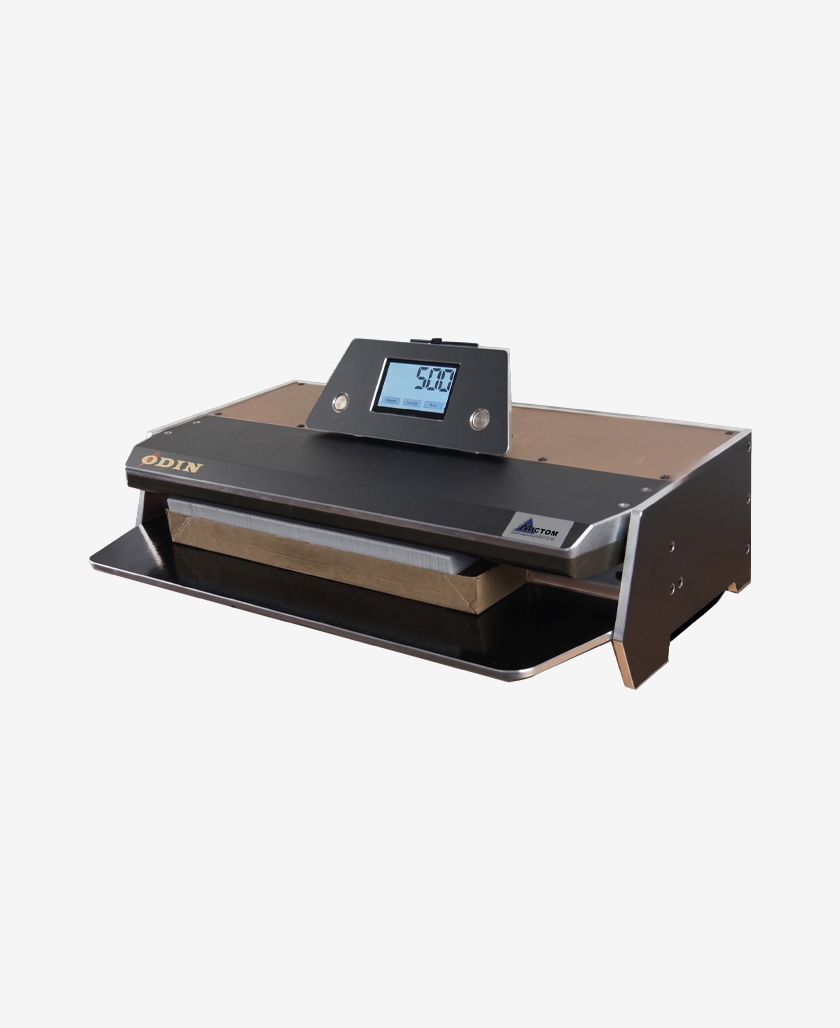 Mictom ODIN horizontal loading plastic card counter - Front view