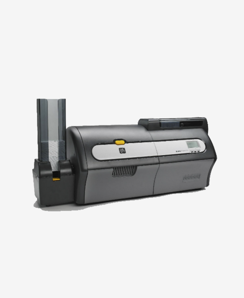 Zebra ZXP7 side with extended feeder