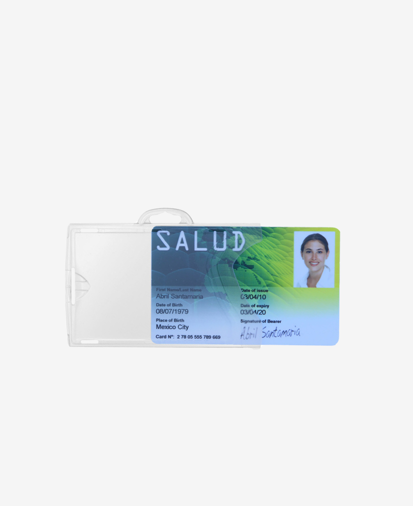 IDX Badge holder 110 Horizontal
