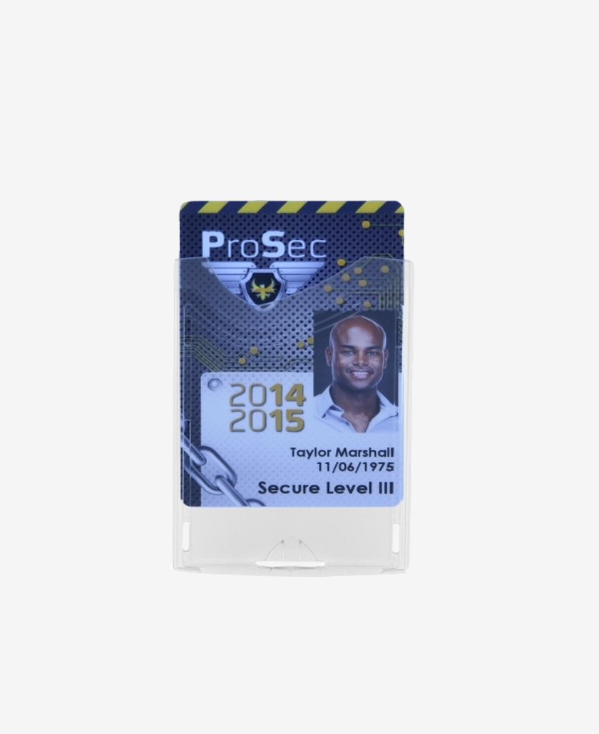 IDX 150 Badge holder with card