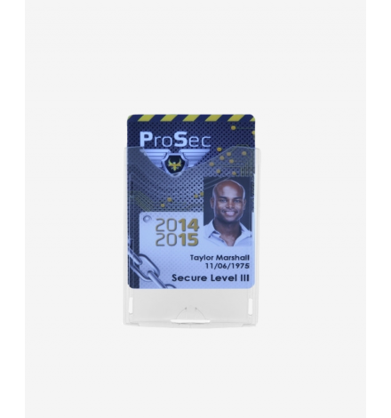 IDX 150 Badge holder with card
