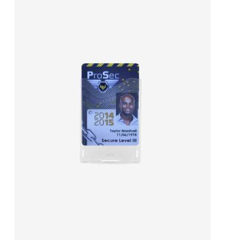 Portabadge IDX 120 verticale con card
