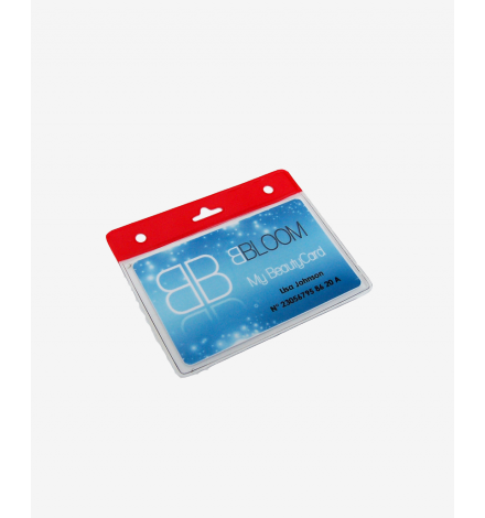 Portabadge IDS35 Rosso con card