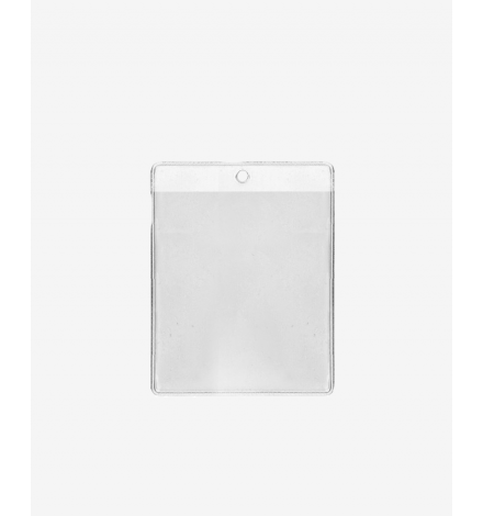 IDS31_2 Badge Holder Vertical with 1 round pre-punched holes