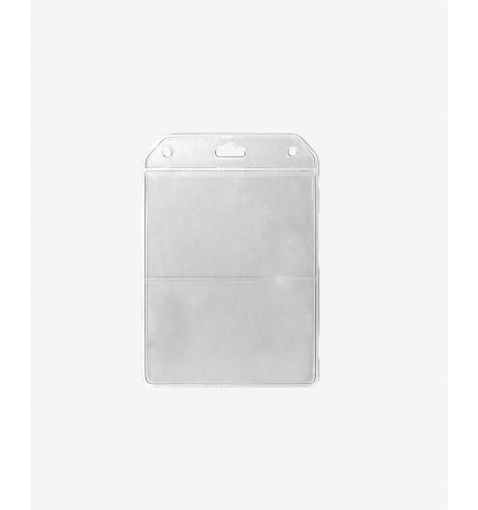 Dual Badge Holder Vertical