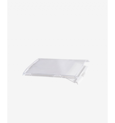 Portabadge con chiusura a clip Verticale lato