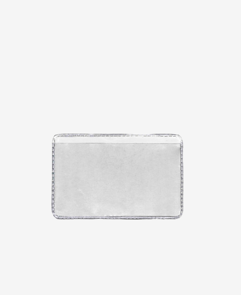IDP51 Card holder Horizontal Transparent