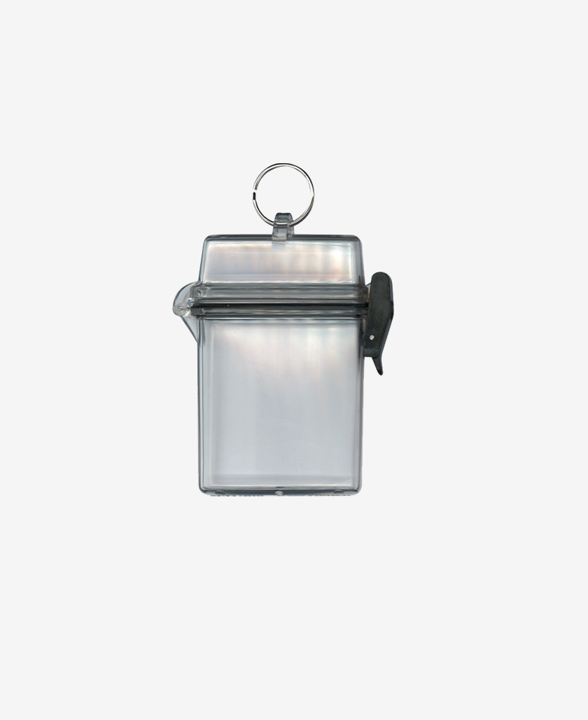 Waterproof Clearbox with key-ring - Standard