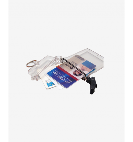 Waterproof Clearbox with key-ring Open - Standard