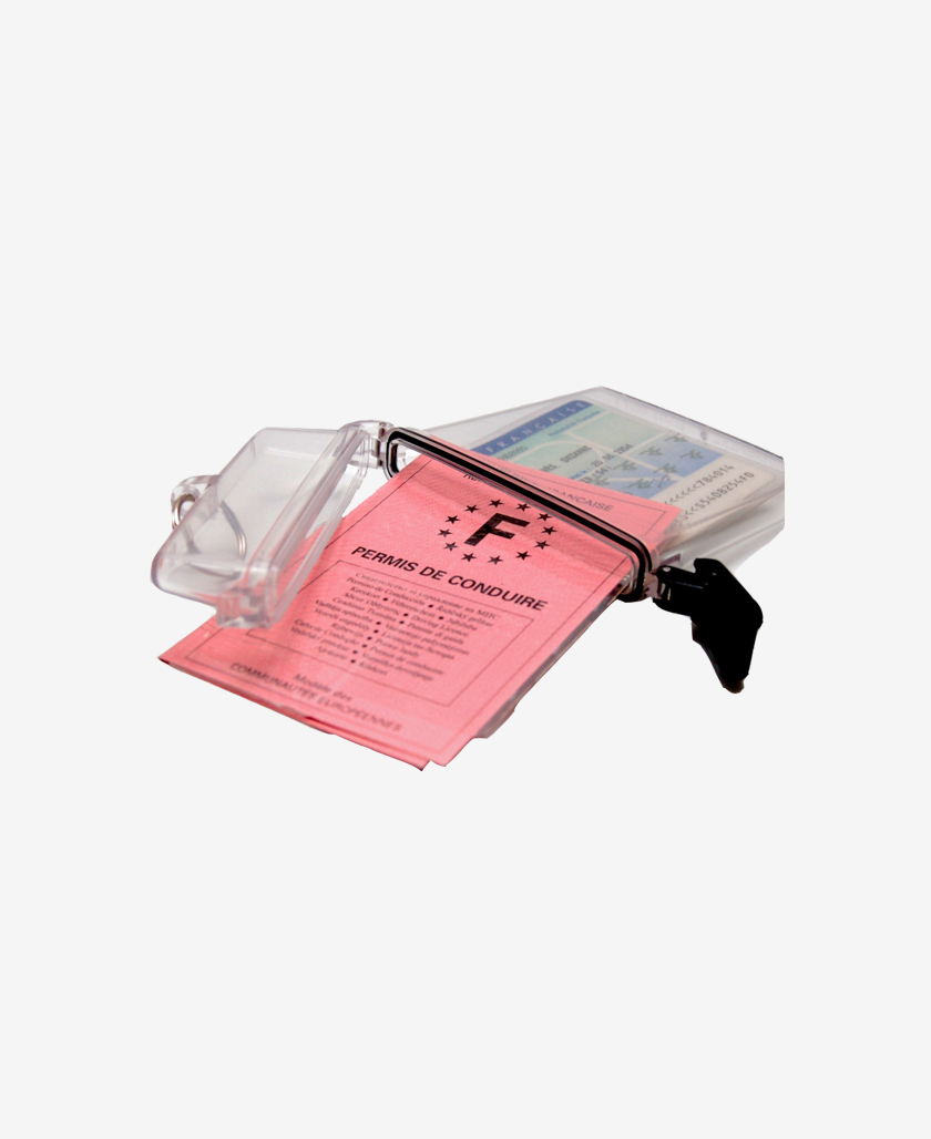 Waterproof Clearbox with key-ring Open - Large