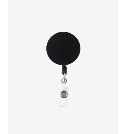 Metal Badge Reel IDS92 Black