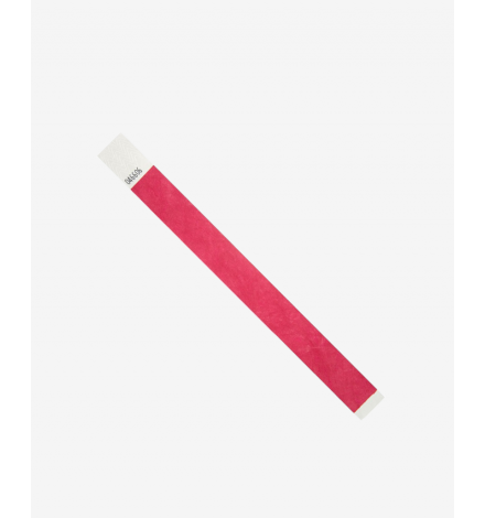 Tyvek wristband 19 mm Red