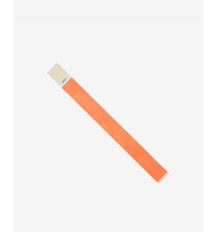Tyvek wristband 19 mm Orange