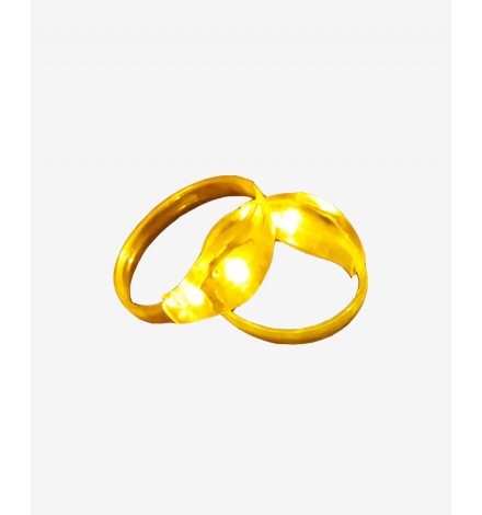 Braccialetto luminoso giallo
