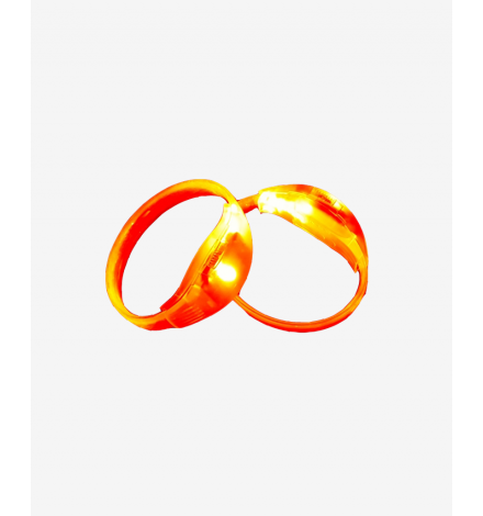 Braccialetto luminoso rosso