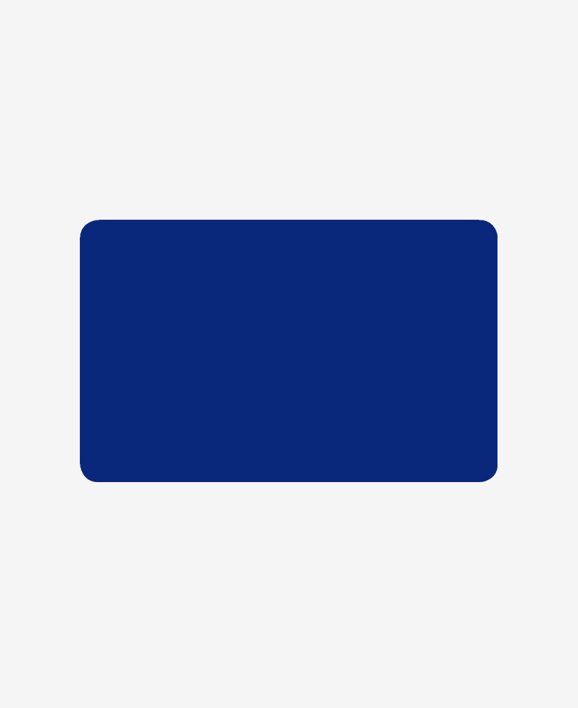 Carte bifacciali con fondo colorato Blu scuro 0,76 mm