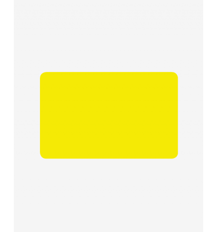 Carte bifacciali con fondo colorato giallo 0,76 mm