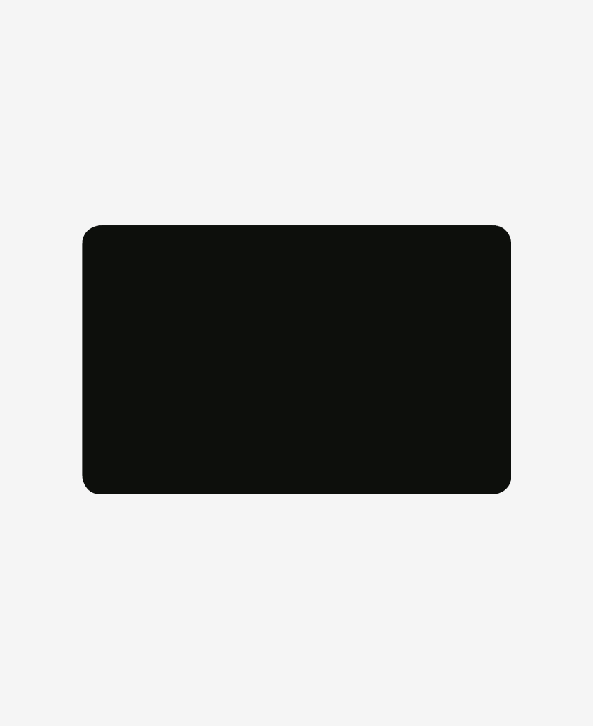 Carte bifacciali con fondo colorato nero 0,76 mm