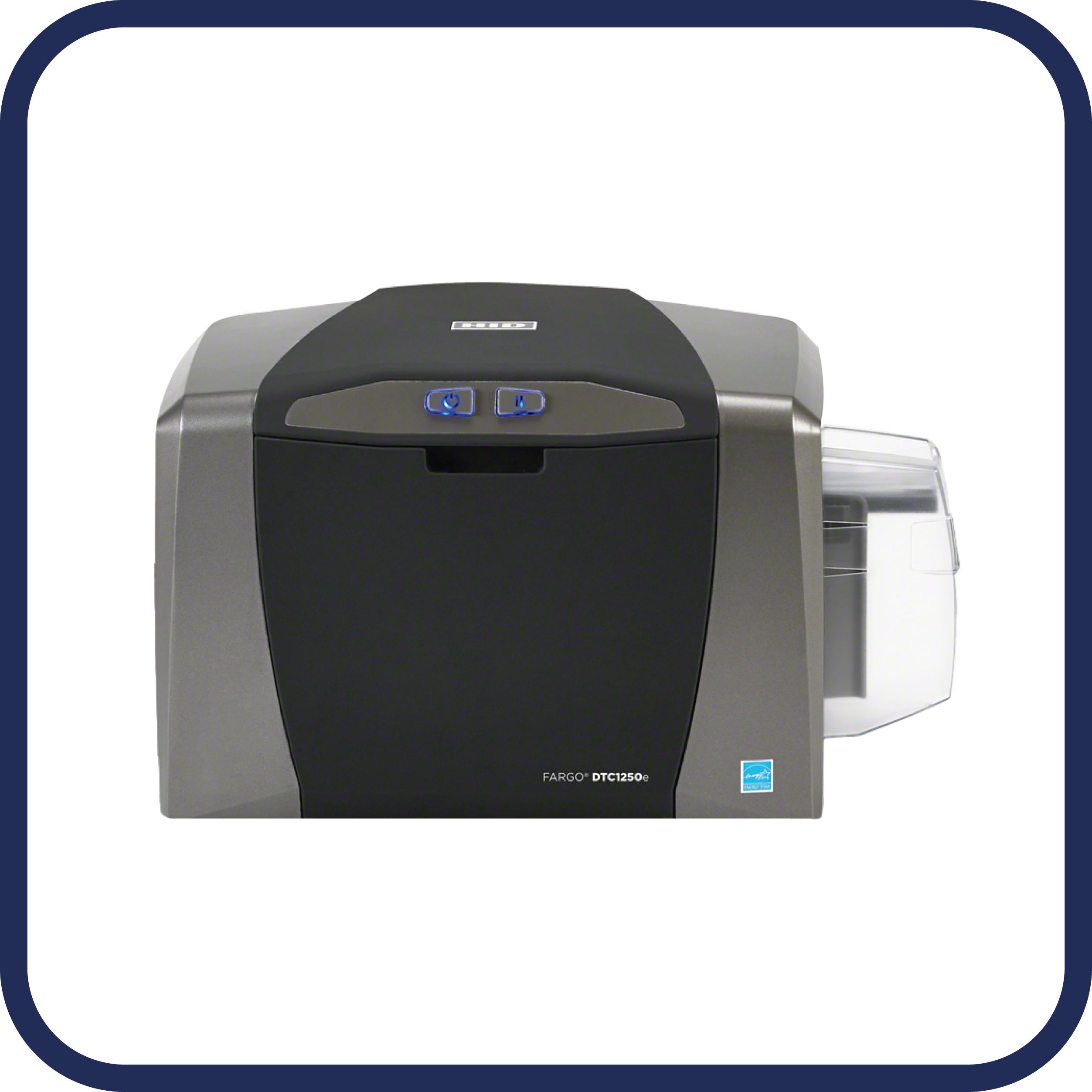 HID DTC1250e badge printer rental