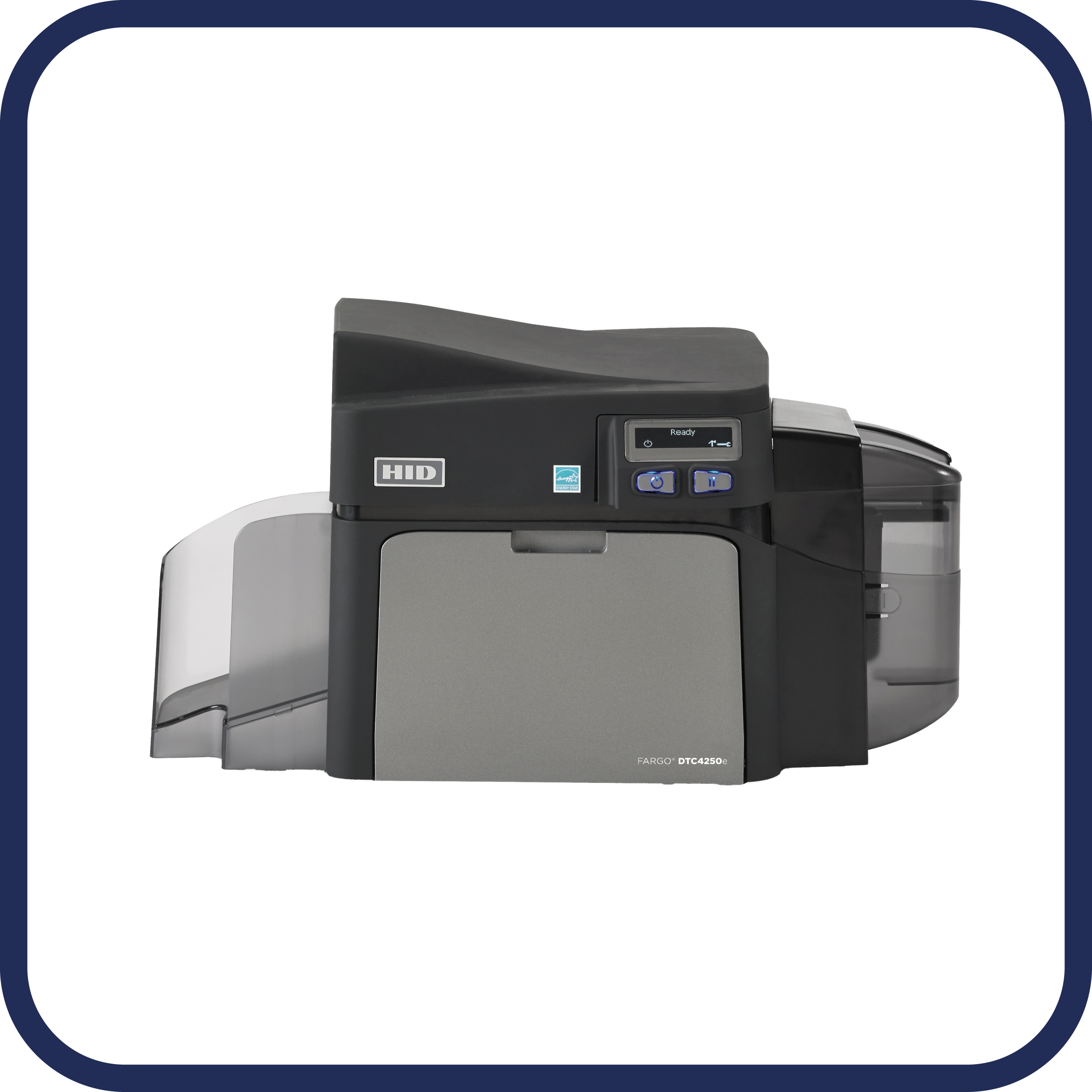 HID DTC4250e card printer for rent
