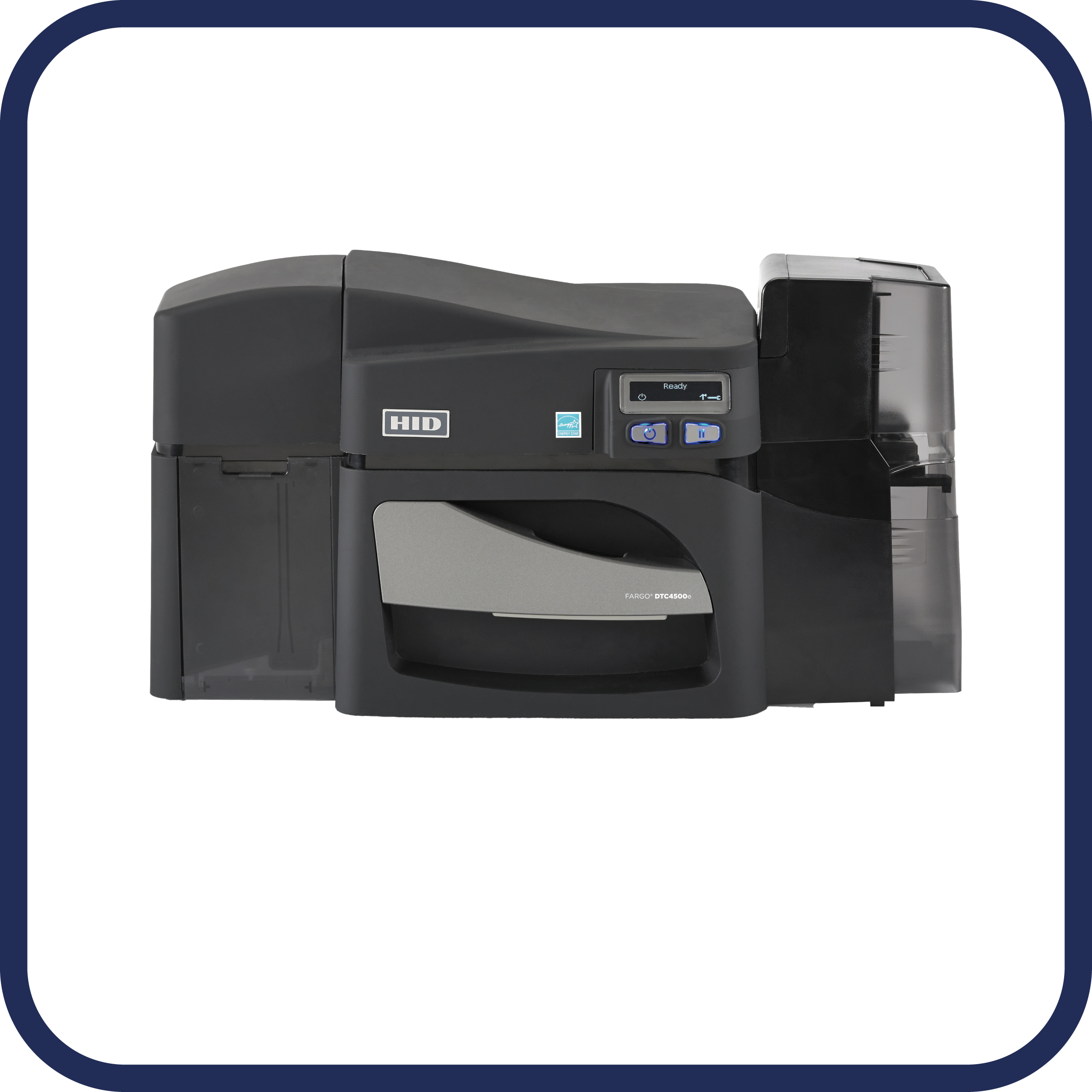 HID DTC4500e badge printer rental