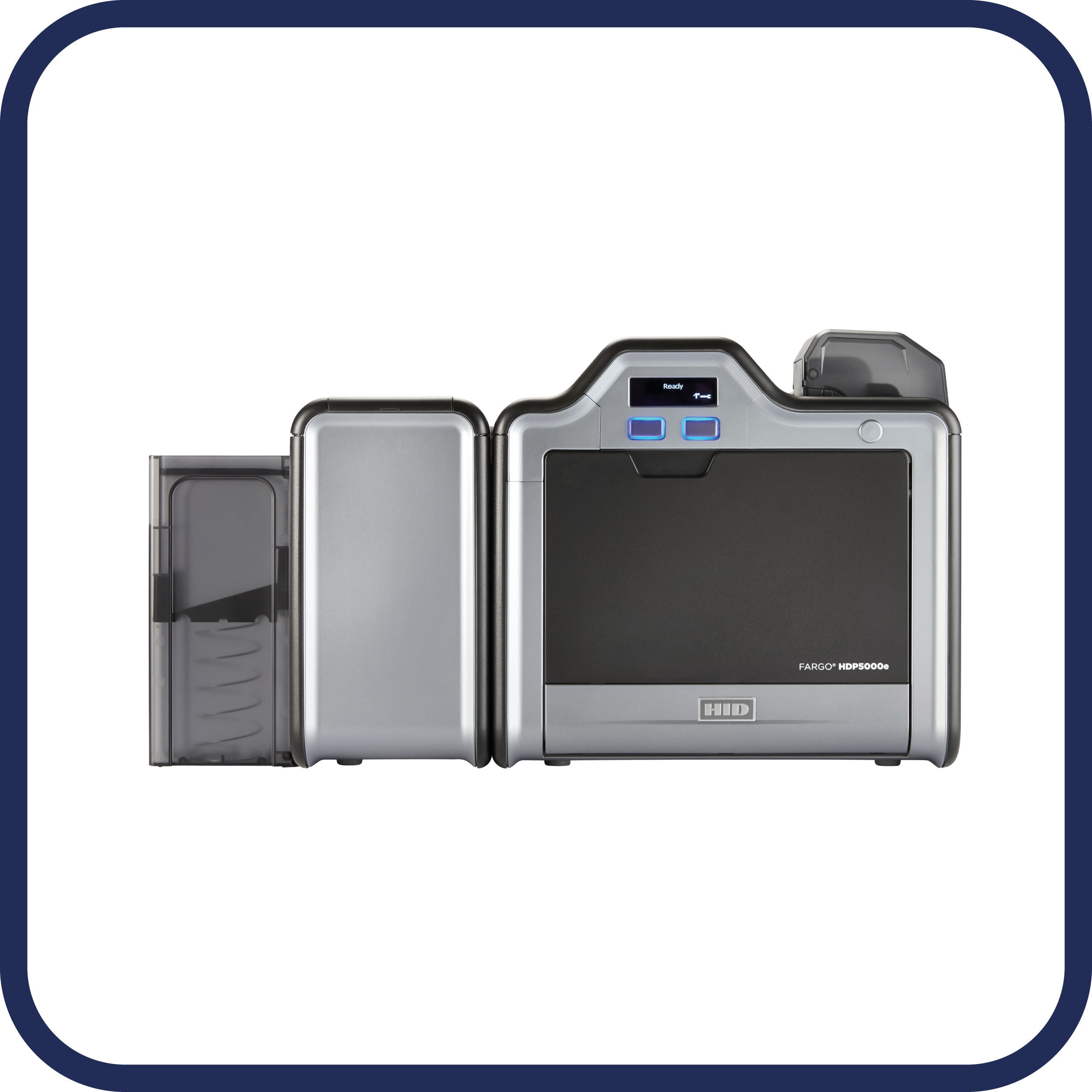 HID HDP5000e retransfer printer rental fee