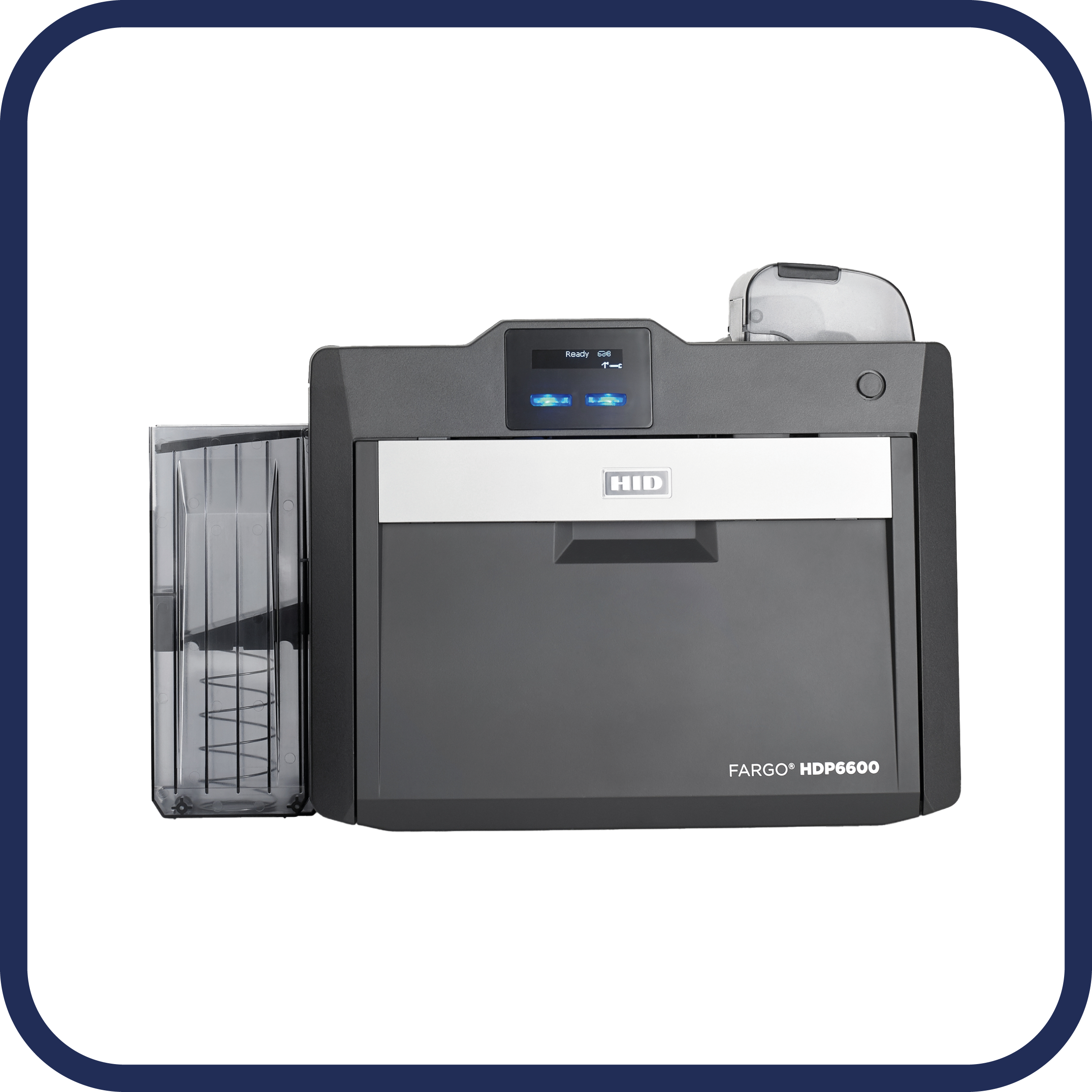 HID HDP6600 high-definition printer for rent