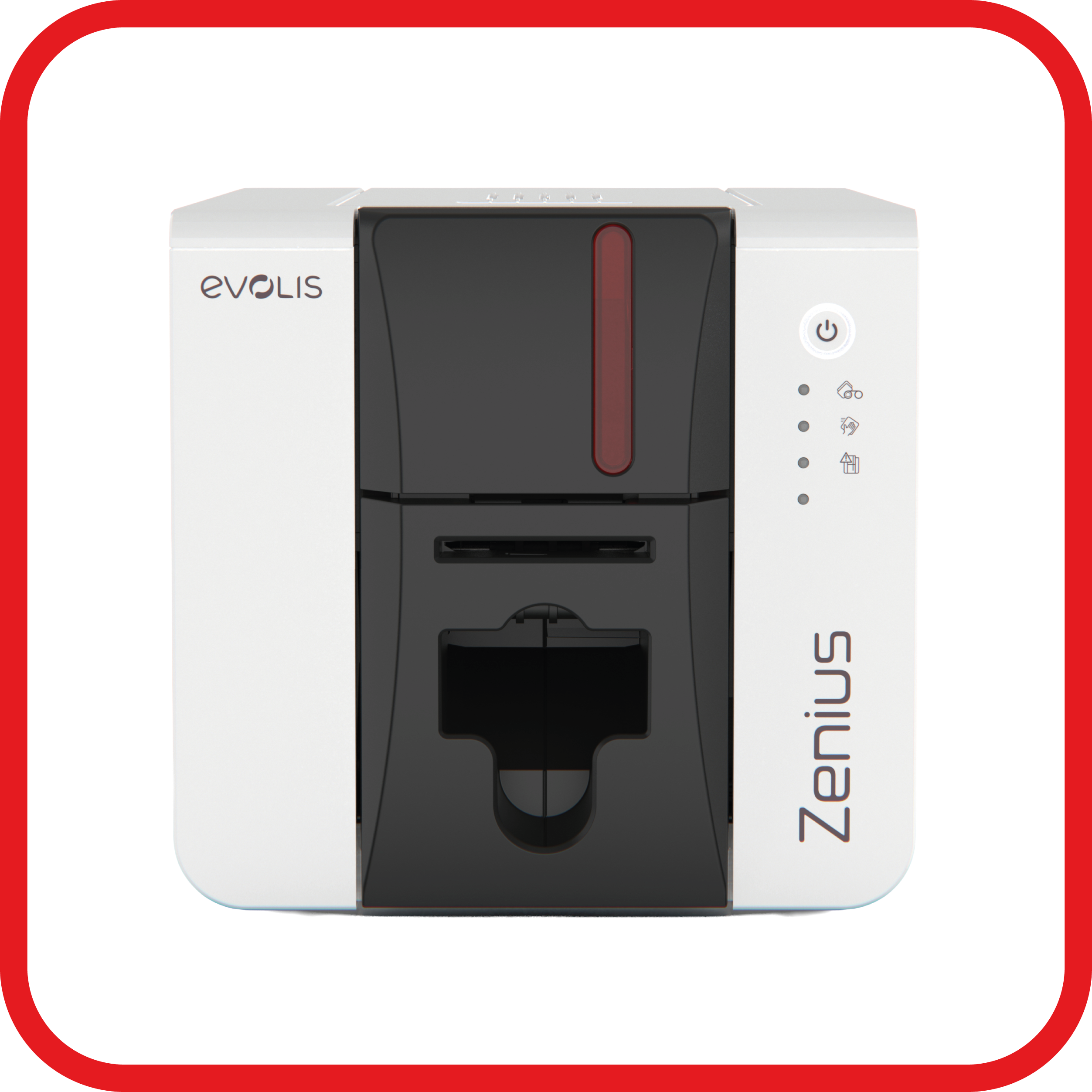 Evolis Zenius 2 plastic card printer for rent