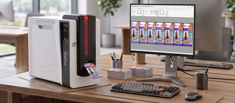 Evolis Agilia: Total color control for high-definition badge printing